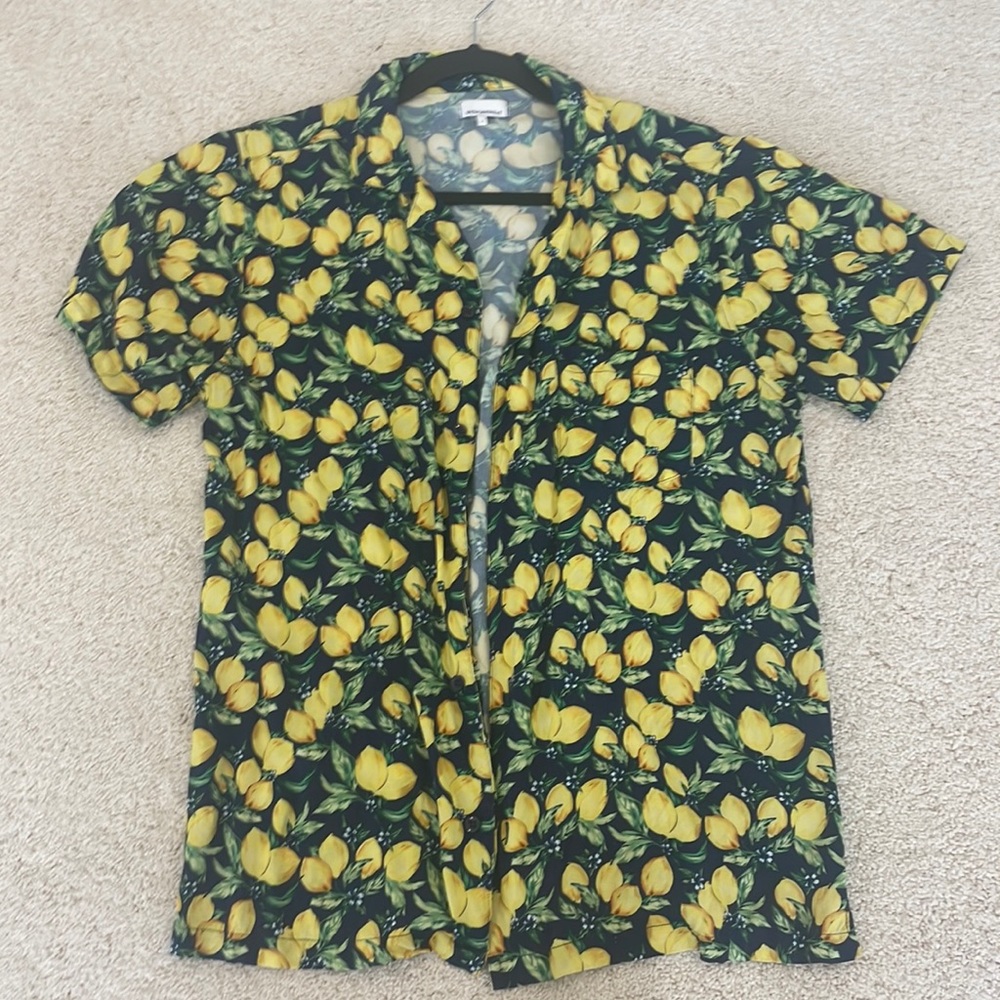 Weworewhat boyfriend shirt lemons all over